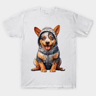 Winter Australian Cattle Dog T-Shirt